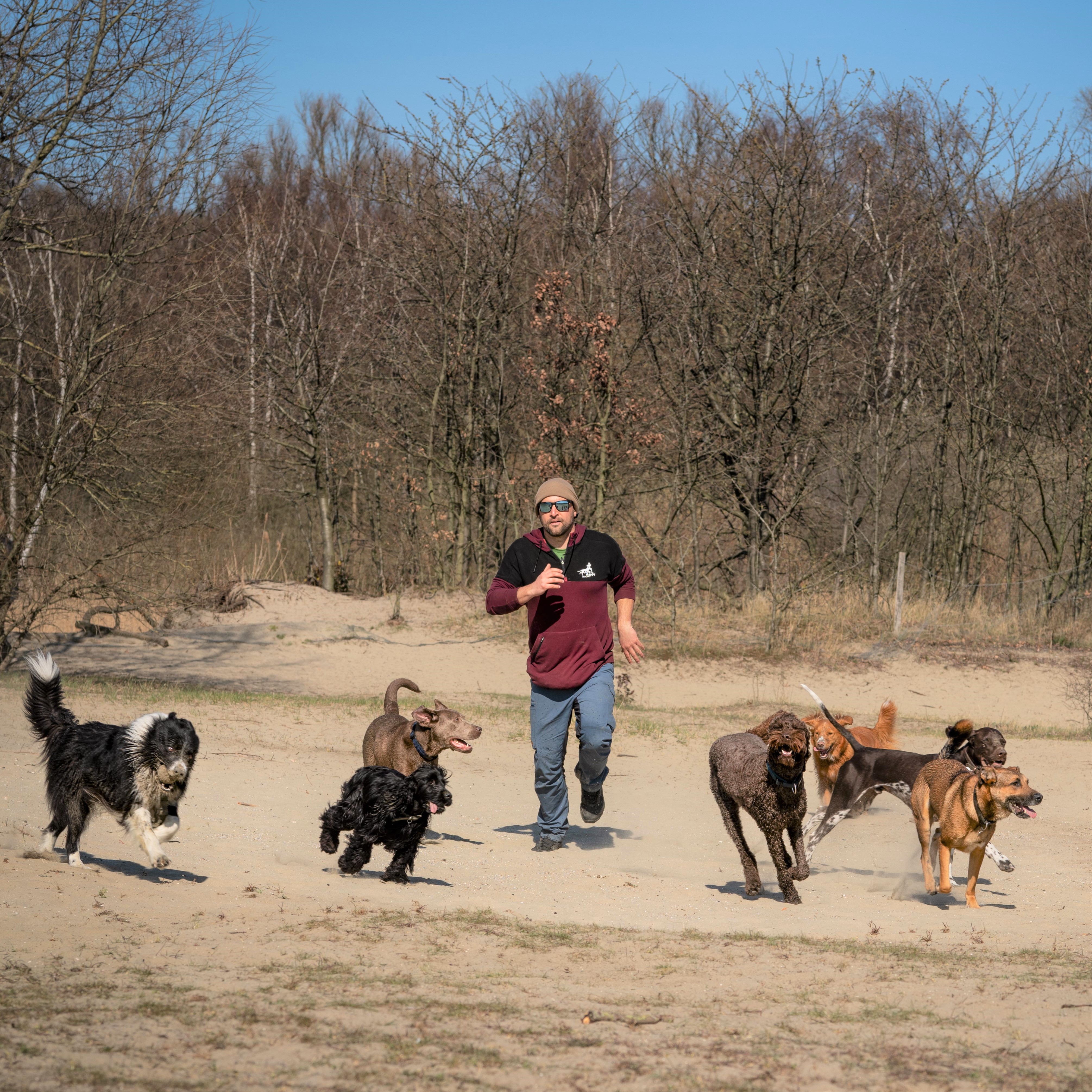 Groepsuitlaat in actie